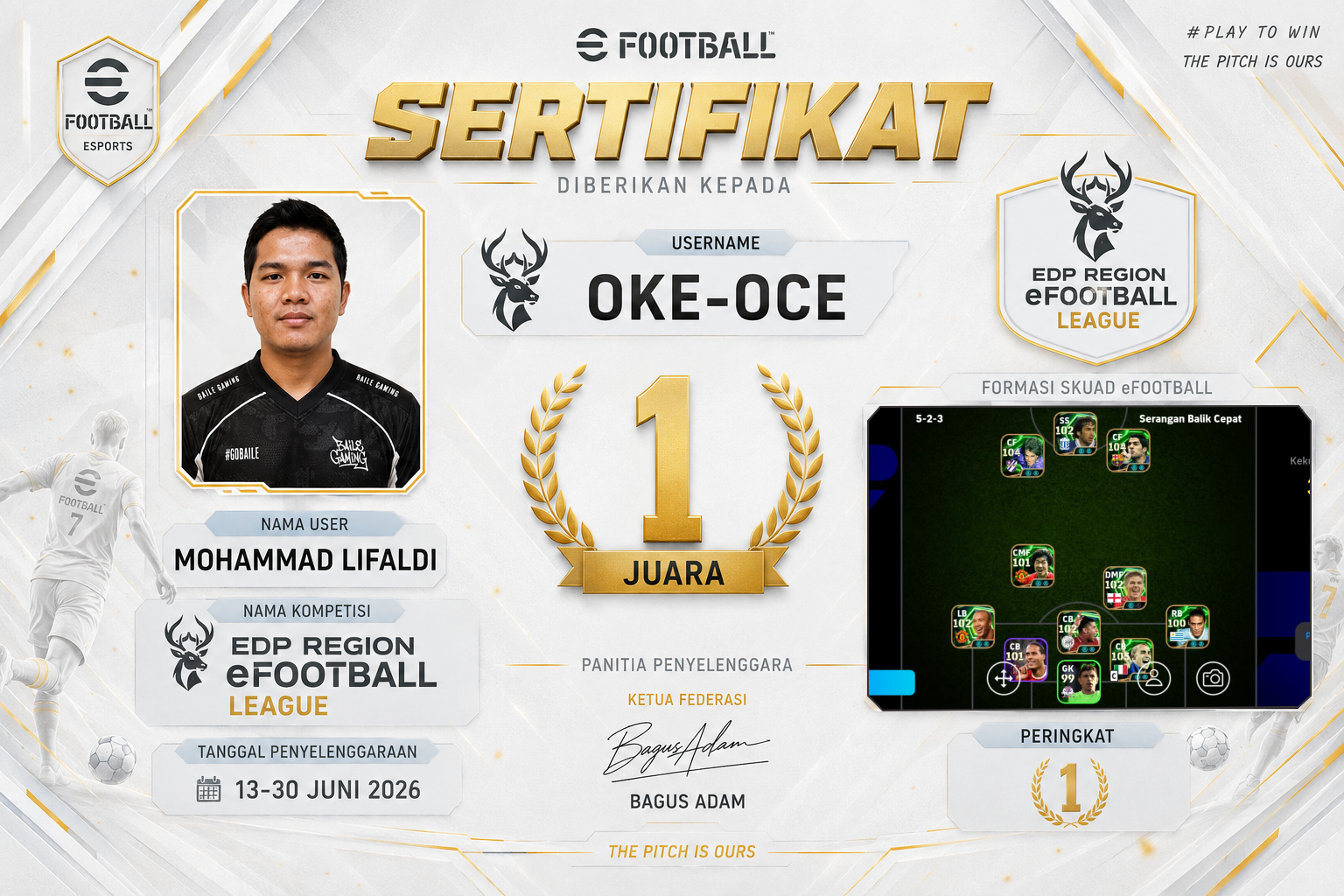 Juara 1
